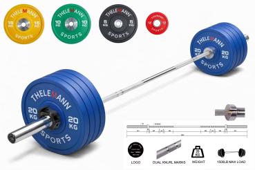 Olympia, Langhantel-Set, Wettkampf 225 kg