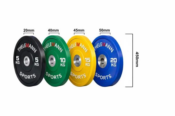 Olympia, Langhantel-Set, Wettkampf 225 kg