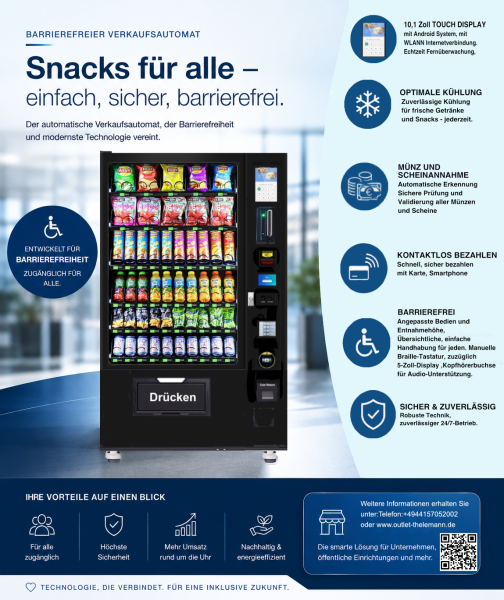 Getränke und Snack Automaten TCN®-CSC-10C(V10.1)